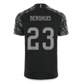 Ajax Steven Berghuis #23 Tredje trøje 2023-24 Kort ærmer